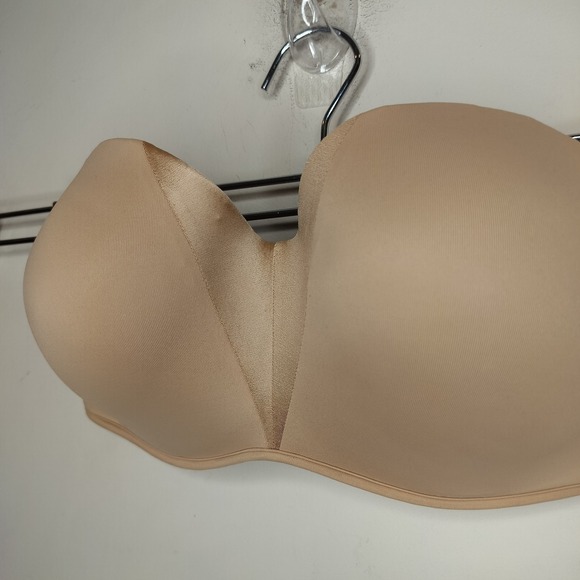 Soma 34DD Bra Stunning Starlet Strapless Underwire Nude Tan - Picture 3 of 6
